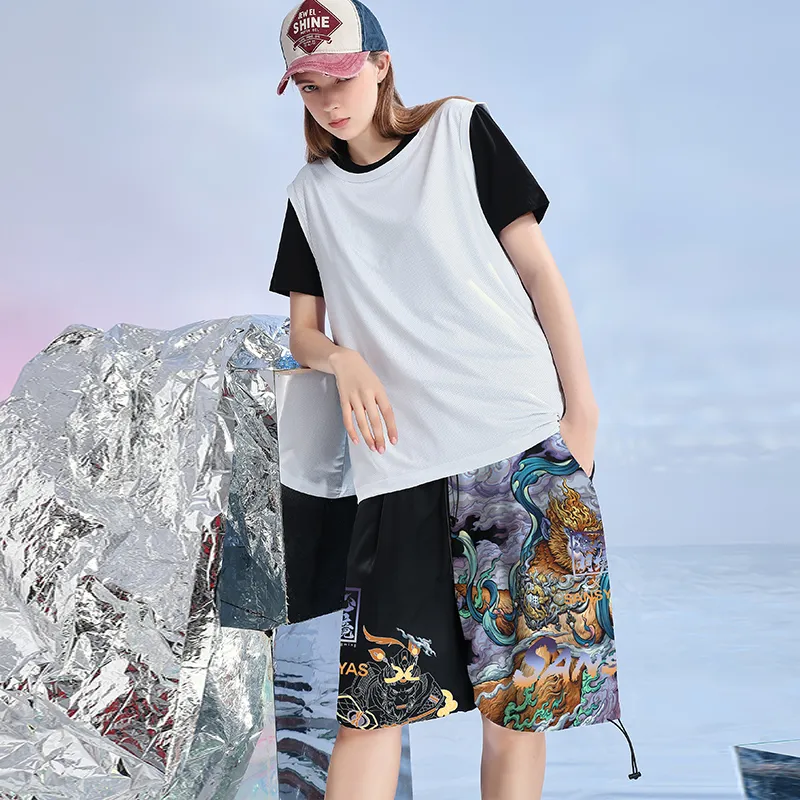 SANSYAS Casual Shorts Unisex-32