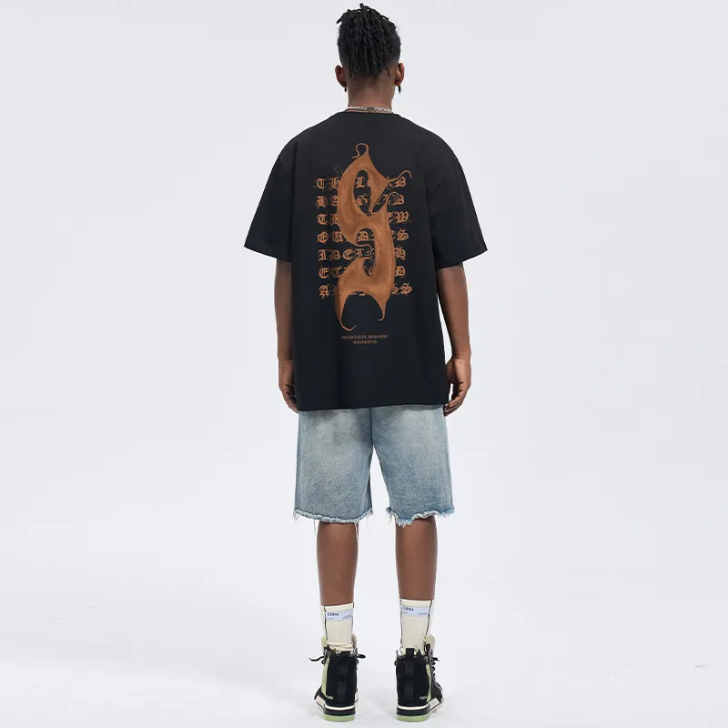 SANSYAS T-Shirts Unisex Black-3