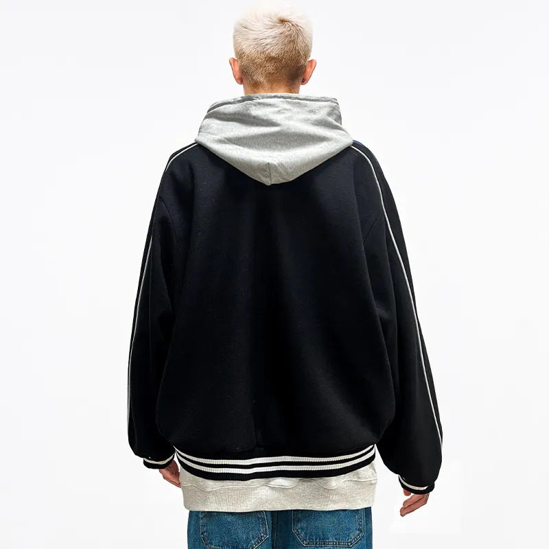 SANSYAS Jackets & Coats Unisex Black-2