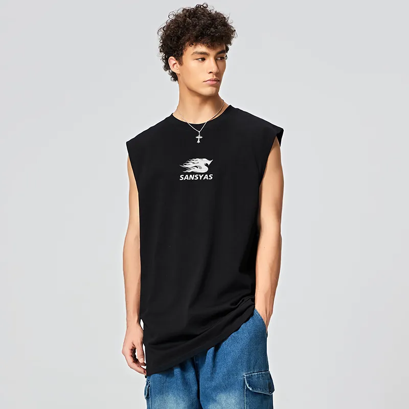 SANSYAS Tank Tops Unisex-4