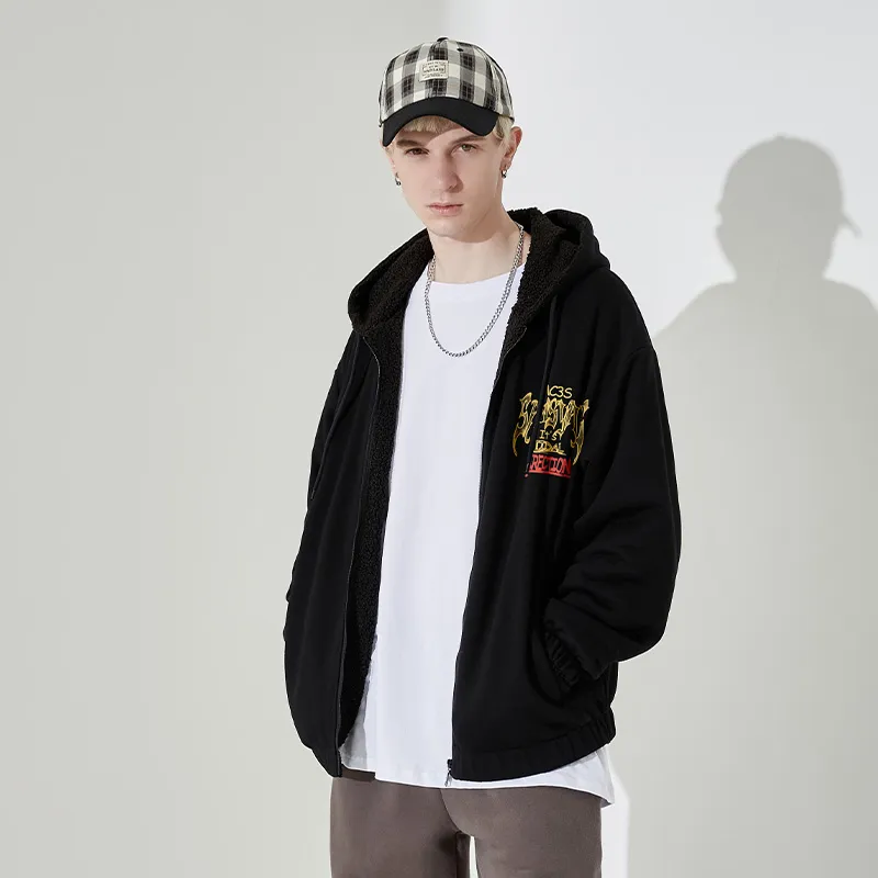 SANSYAS Jackets Unisex Black-5