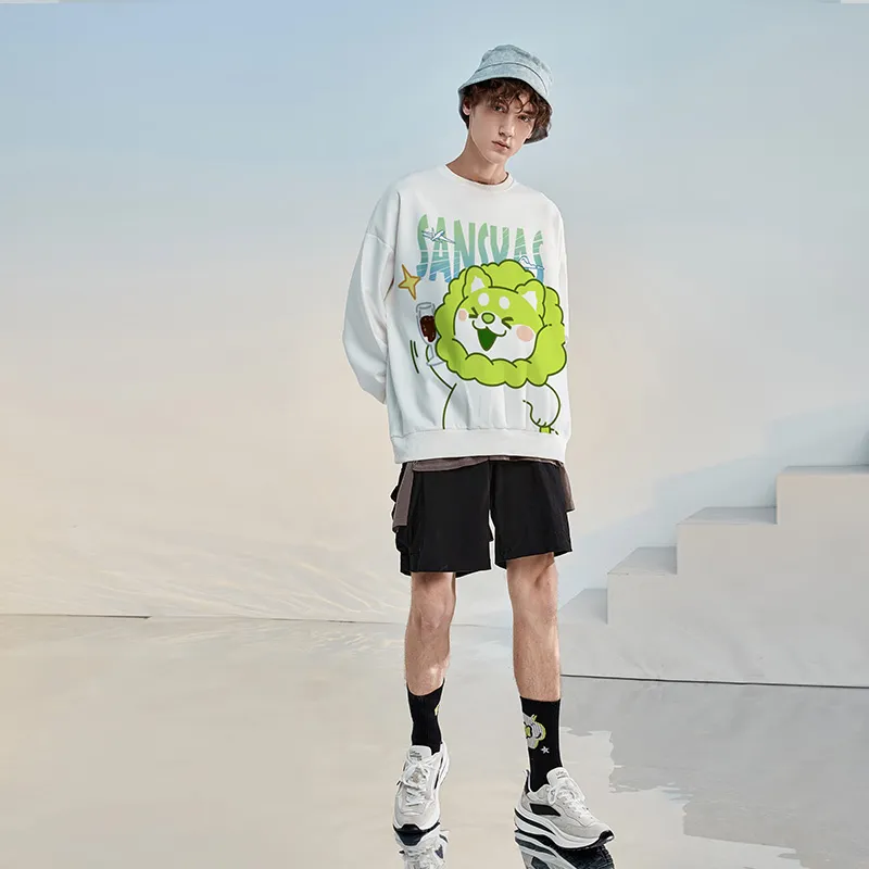 SANSYAS Vegetable Genie Co branded Model Sweatshirts Unisex-8