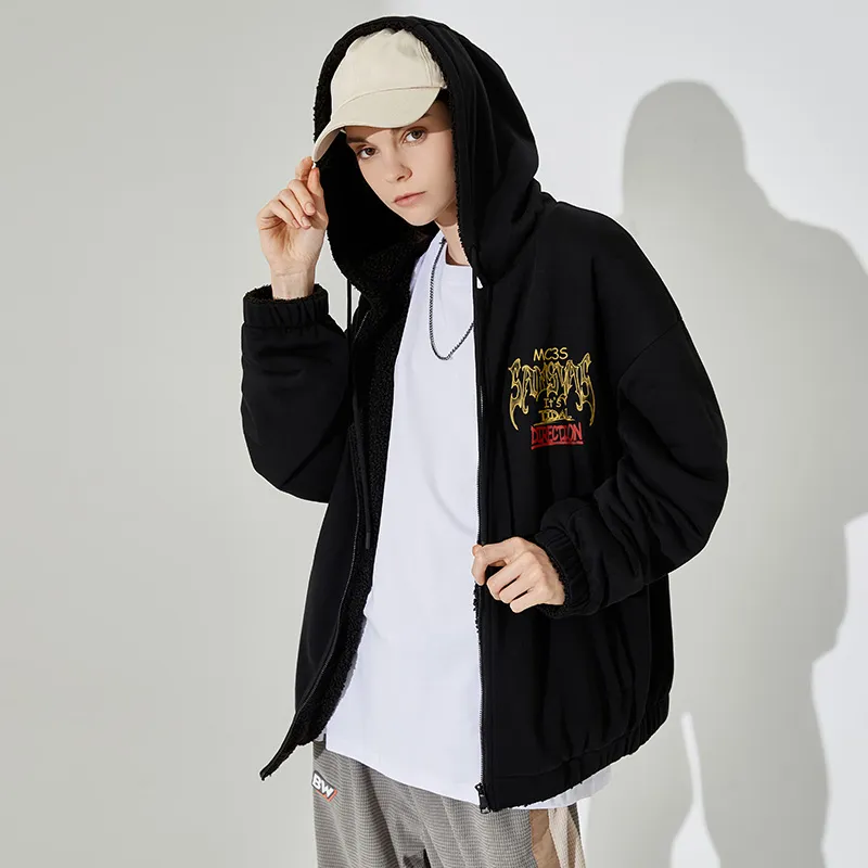 SANSYAS Jackets Unisex Black-4