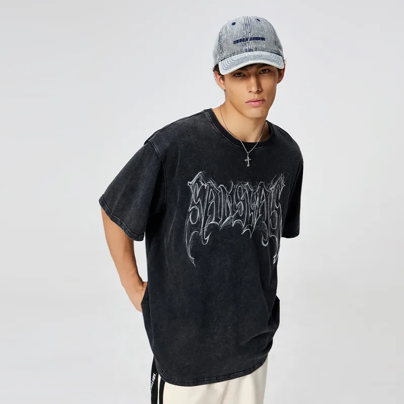 SANSYAS T Shirts Unisex Black-8