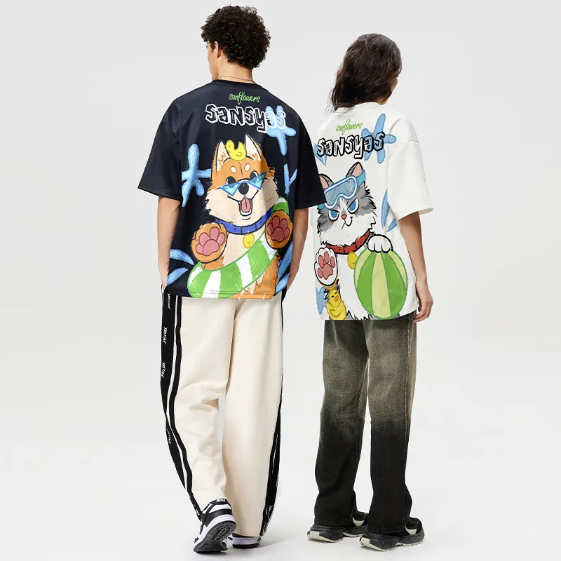 SANSYAS T Shirts Unisex-4