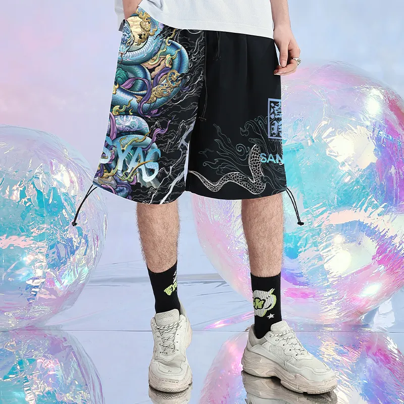 SANSYAS Casual Shorts Unisex-8