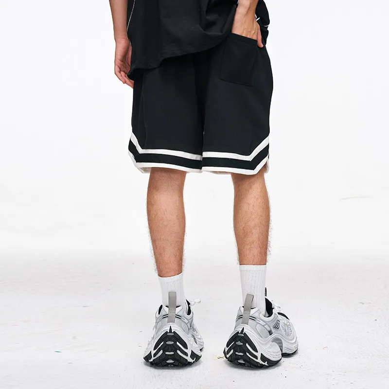 SANSYAS Basketball Shorts Unisex Black-4