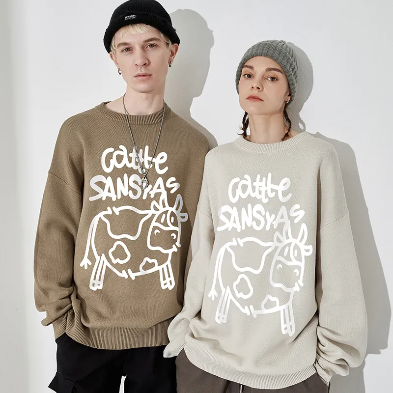 SANSYAS Sweaters Unisex-12
