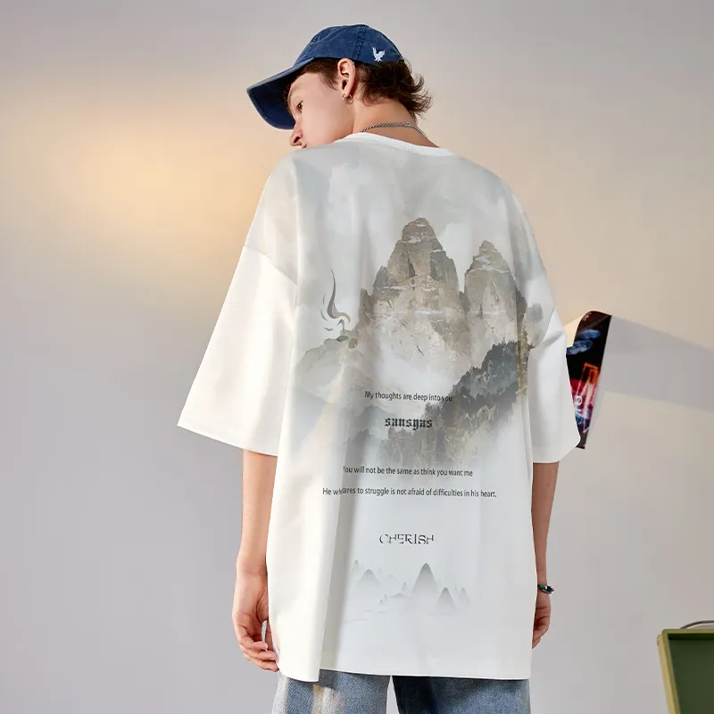 SANSYAS T Shirts Unisex White-5