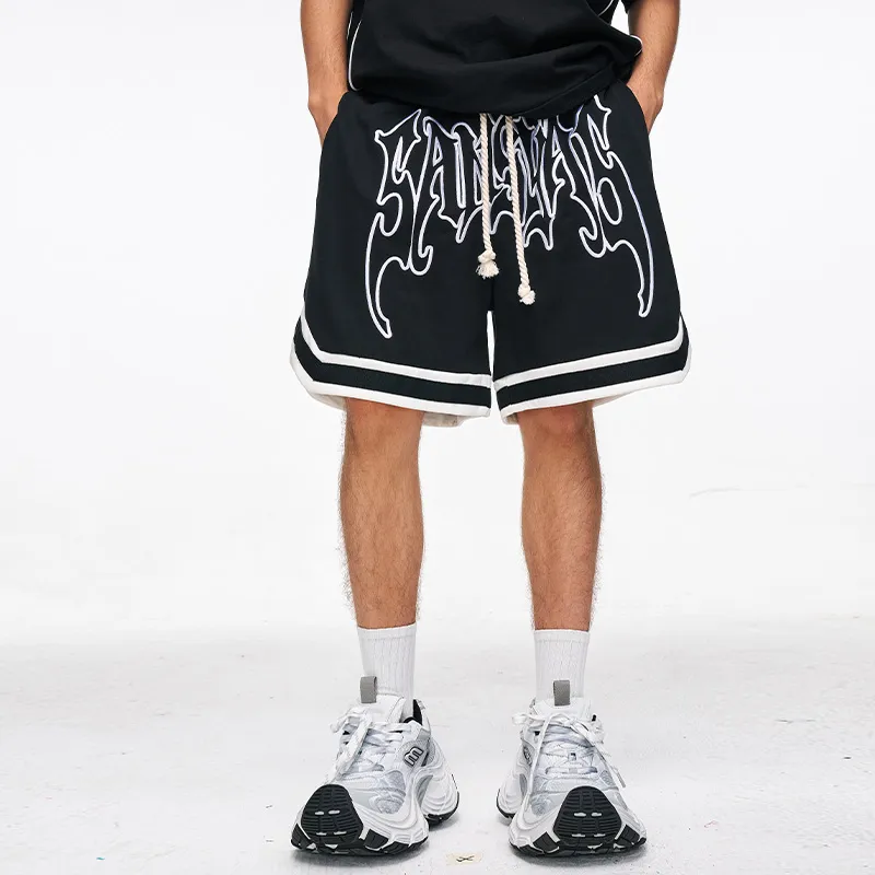 SANSYAS Basketball Shorts Unisex Black-2