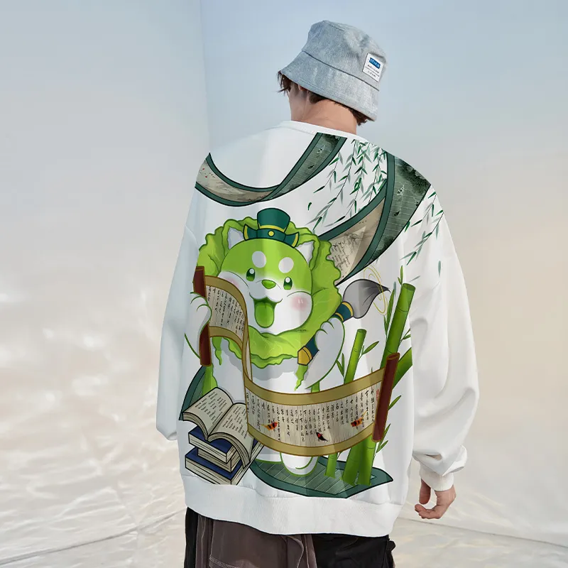 SANSYAS Vegetable Genie Co branded Model Sweatshirts Unisex-2