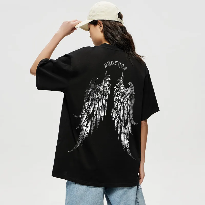 SANSYAS T Shirts Unisex Black-4