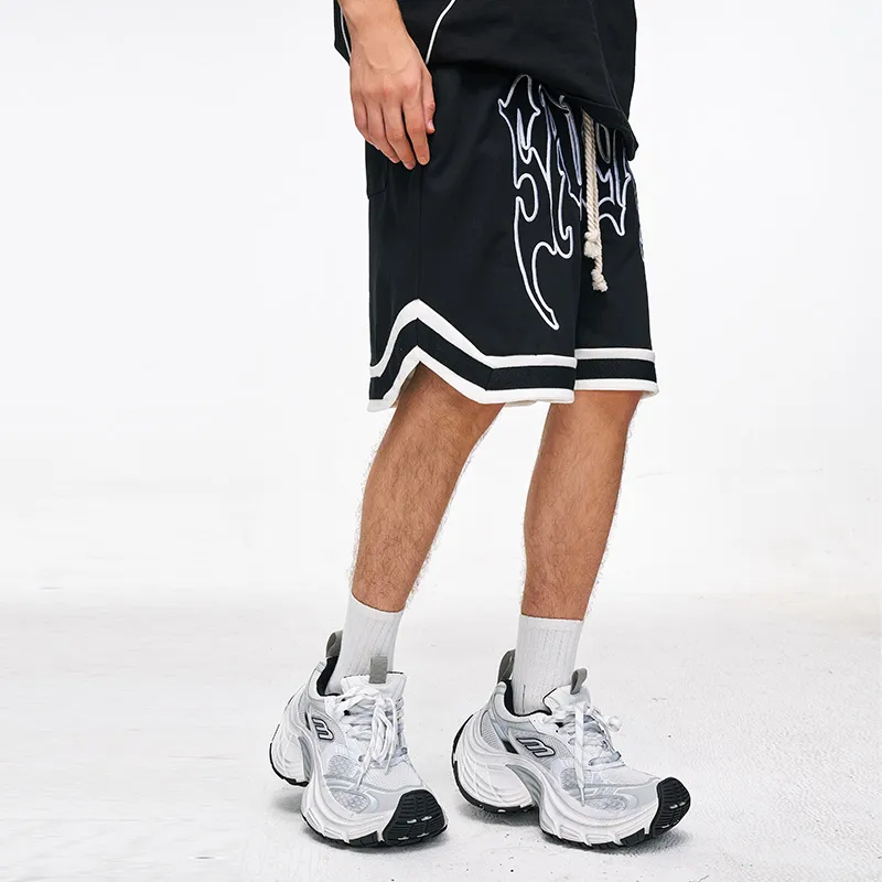 SANSYAS Basketball Shorts Unisex Black-5