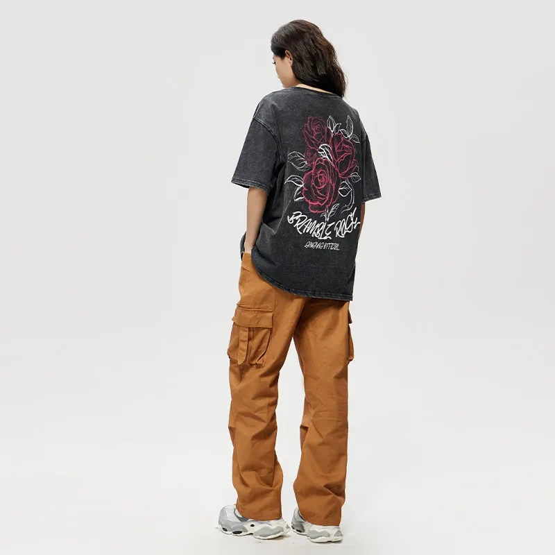 SANSYAS T Shirts Unisex Black-4