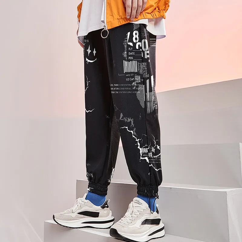 SANSYAS Casual Pants Unisex Black-2