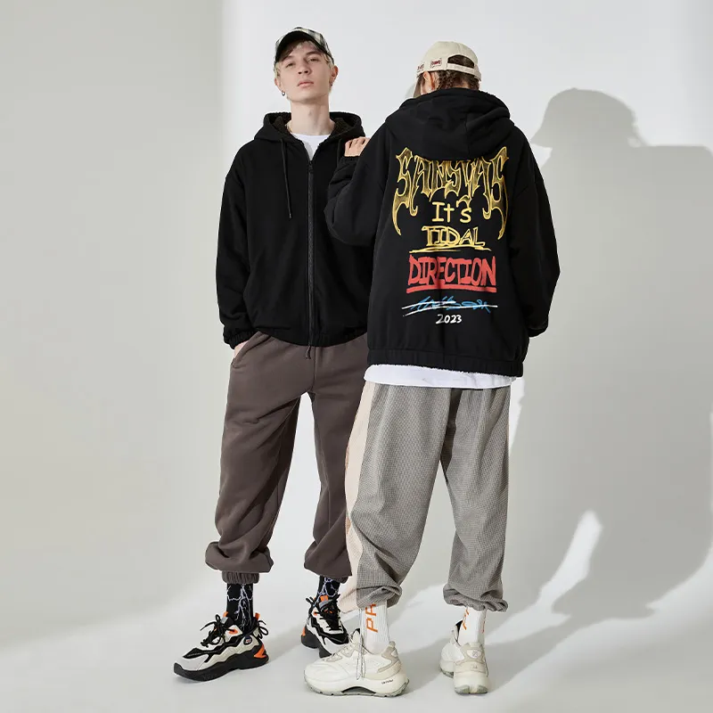 SANSYAS Jackets Unisex Black-6