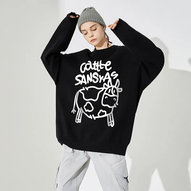 SANSYAS Sweaters Unisex-3