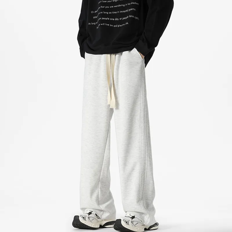 PAINT STAIN Knitted Sweatpants Unisex-77
