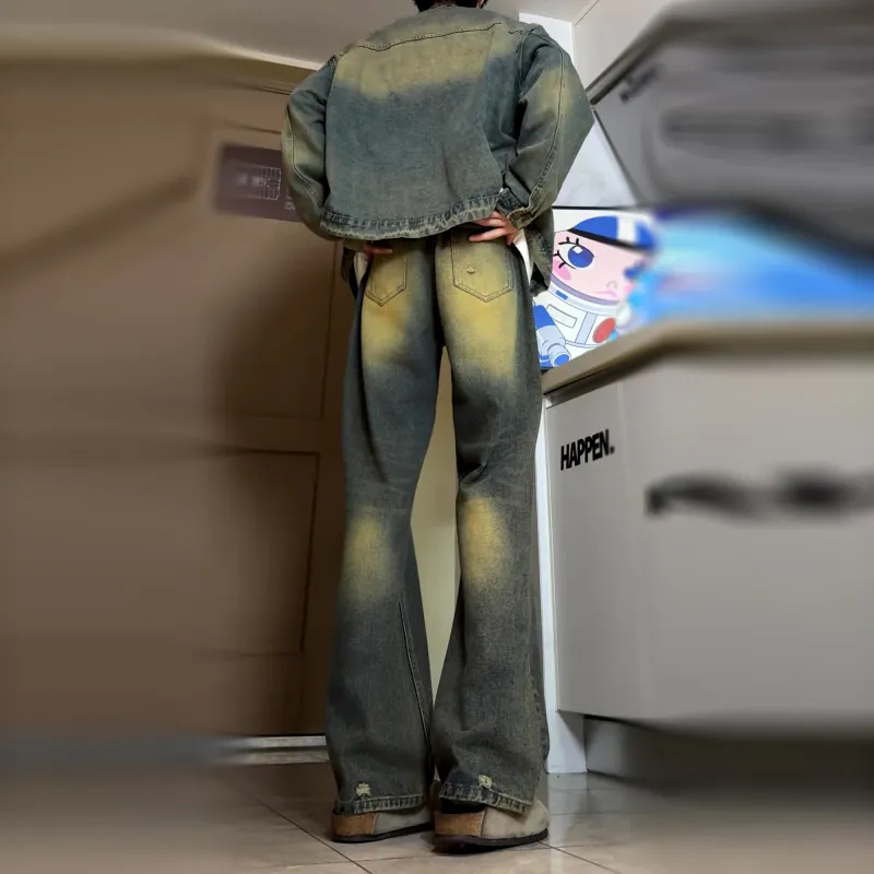 G.M BONNEY Jeans Unisex-14
