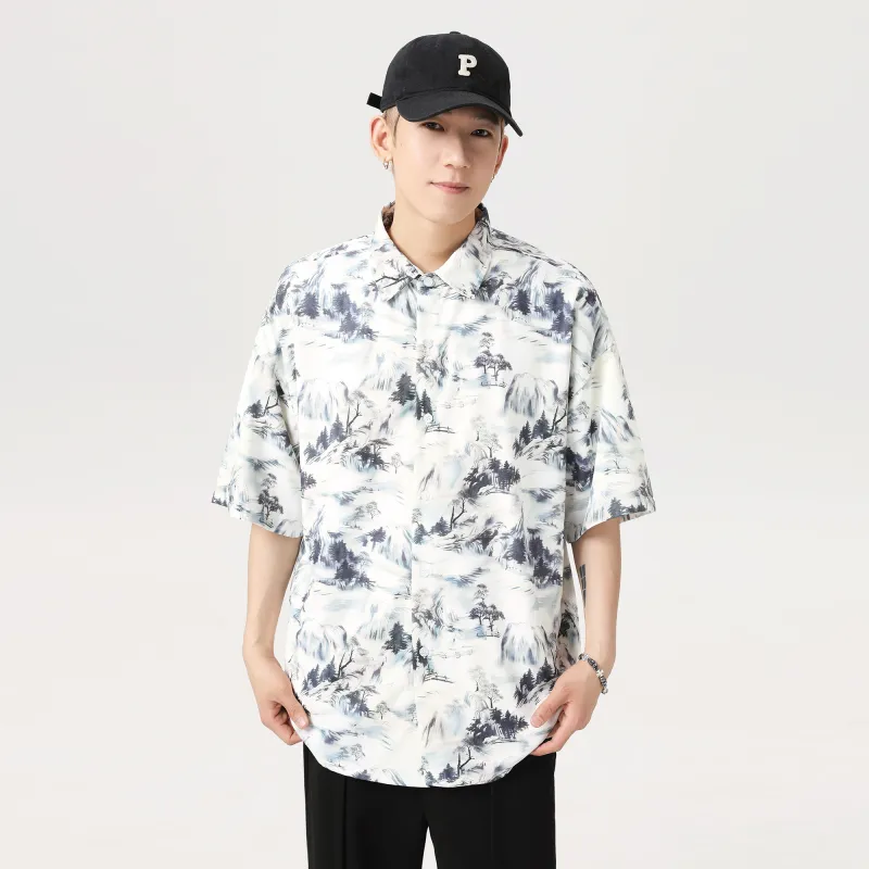 G.M BONNEY Shirts Unisex Rendering Jungle-3