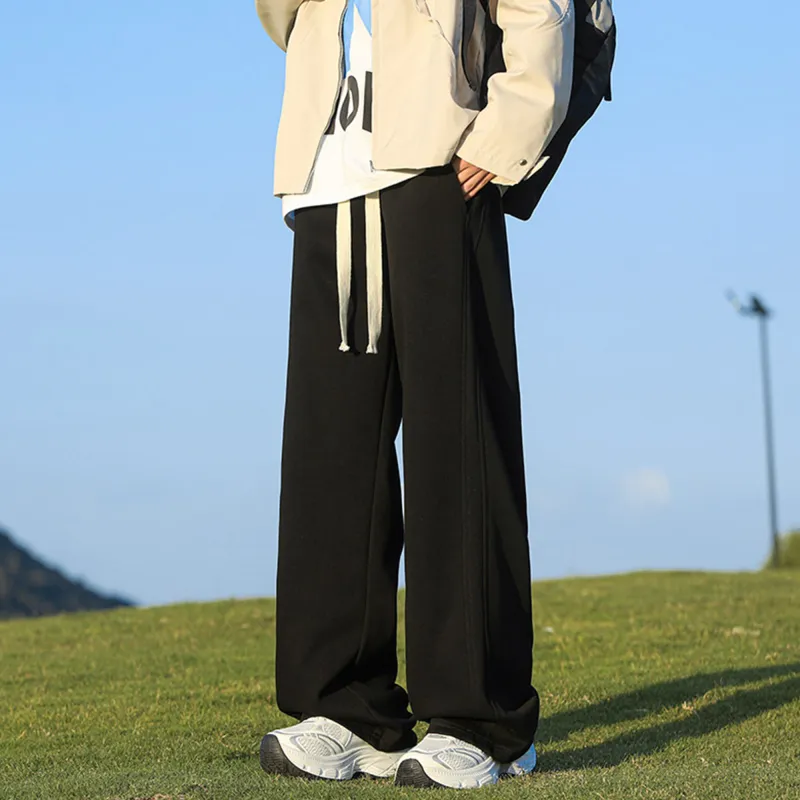 PAINT STAIN Knitted Sweatpants Unisex-3