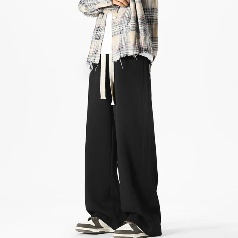 PAINT STAIN Knitted Sweatpants Unisex-65