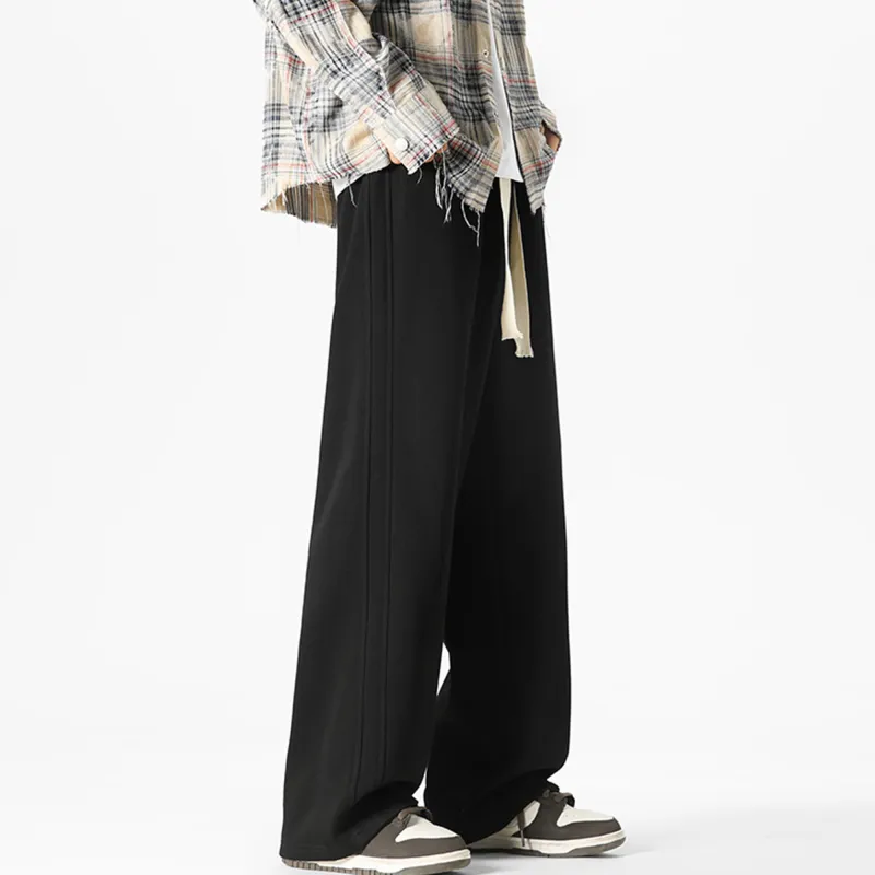 PAINT STAIN Knitted Sweatpants Unisex-64