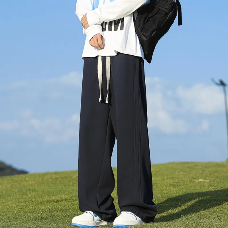 PAINT STAIN Knitted Sweatpants Unisex-50