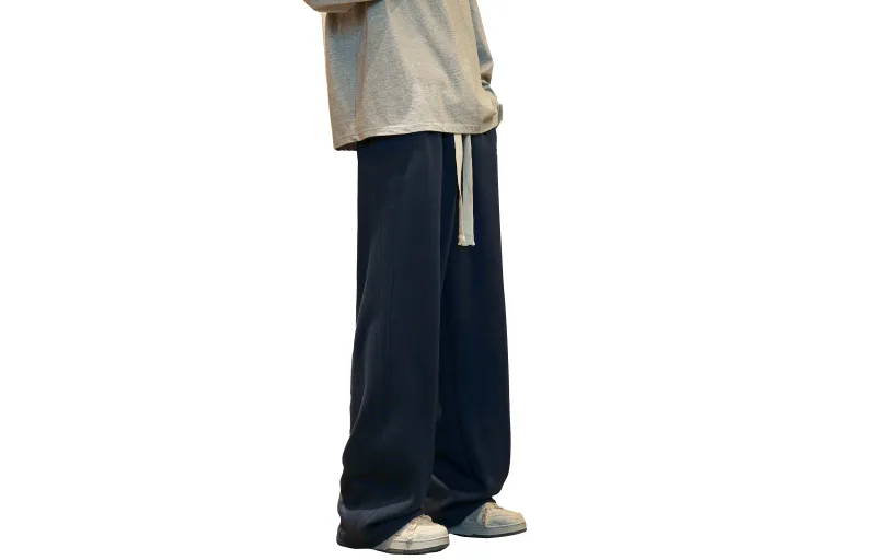 PAINT STAIN Knitted Sweatpants Unisex-47