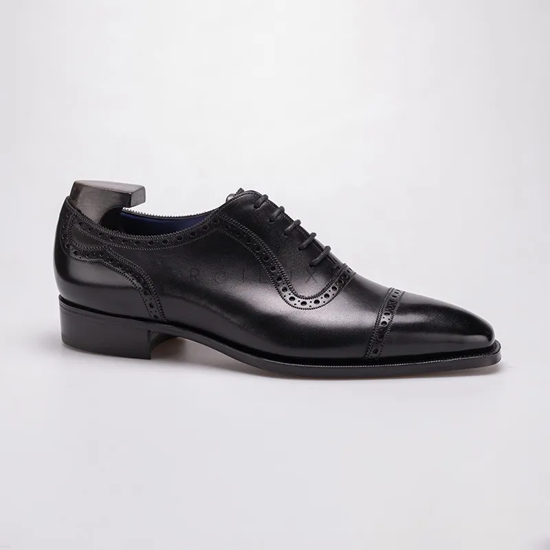 GAZIANO GIRLING St.James II Dress Shoes Men's Black/Brown-3
