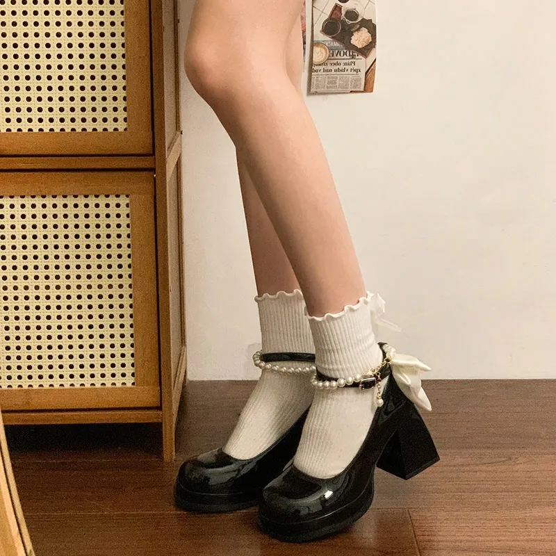 Take The Qin Chunky Heel Mary Jane Shoes Women's-12
