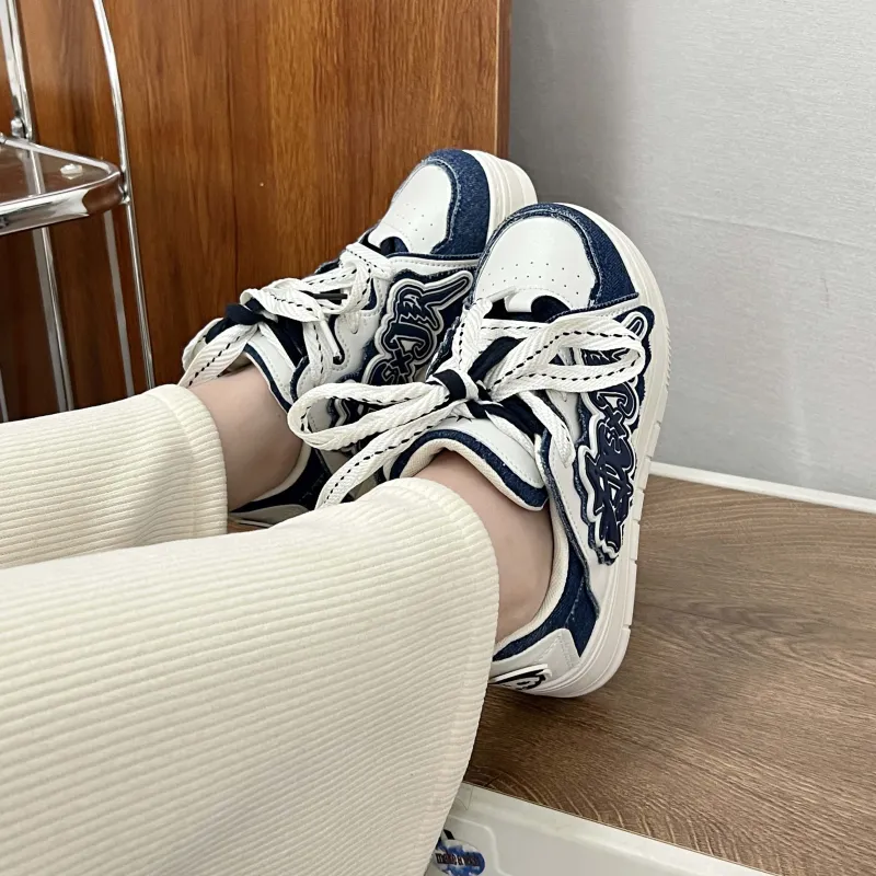 Take The Qin Wear Resistant Lightweight Height Increasing Low Top Skateboard Shoes Unisex-4
