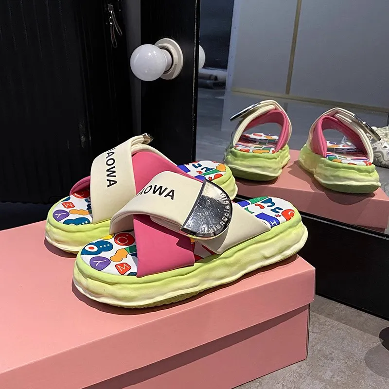 Take The Qin Slip Resistant Quick Dry Slide Slippers Women's-4