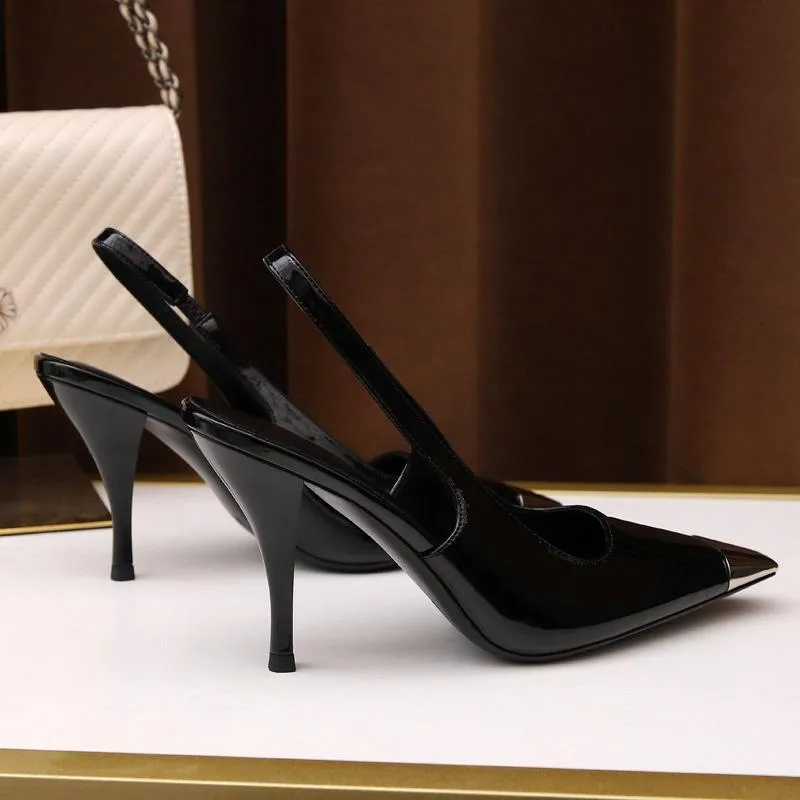 Take The Qin High Heels Women's Black-2
