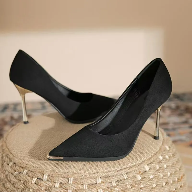 Take The Qin Slim Heel High Heels Women's-6
