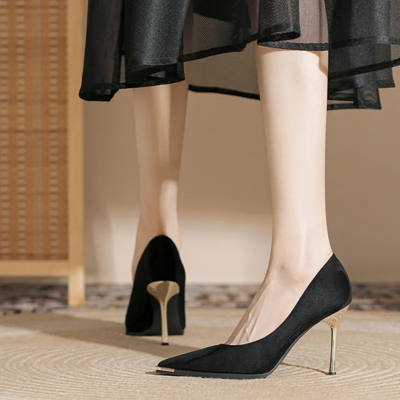 Take The Qin Slim Heel High Heels Women's-8