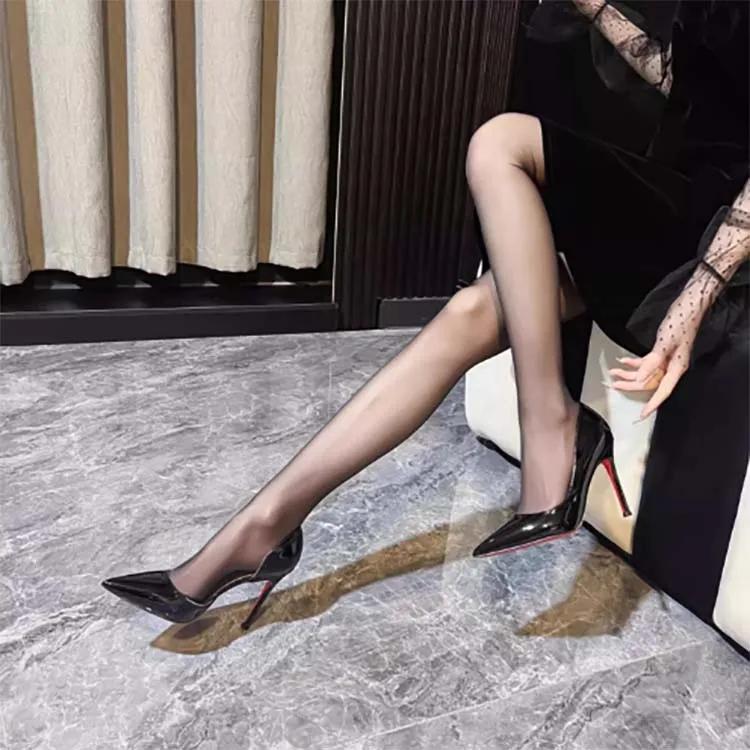 Take The Qin Slim Heel High Heels 9cm 7cm Women's [Gift Box Set]-40