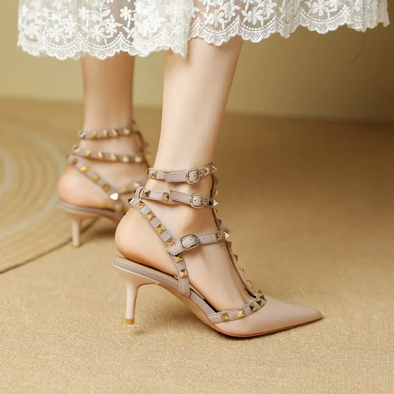 Take The Qin Slim Heel High Heels Women's-2