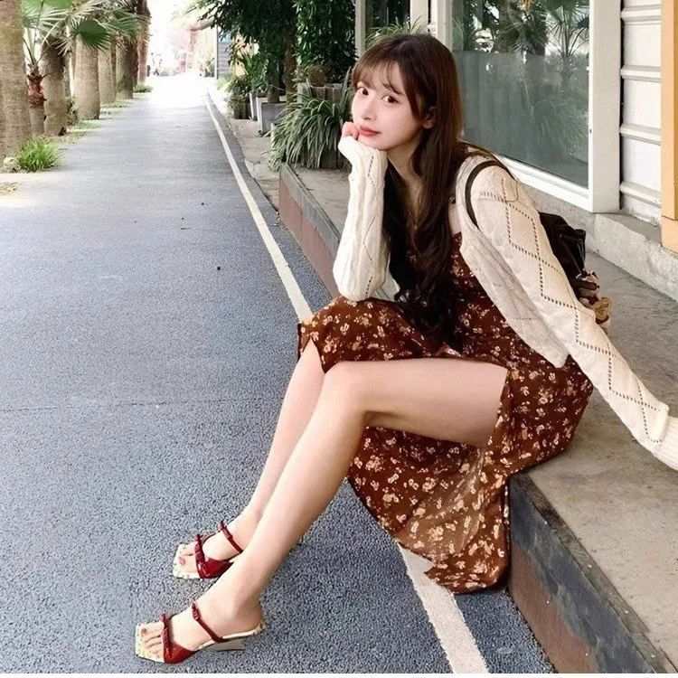 Take The Qin Rubber Sole Slip Resistant Slide Slippers Women's-6