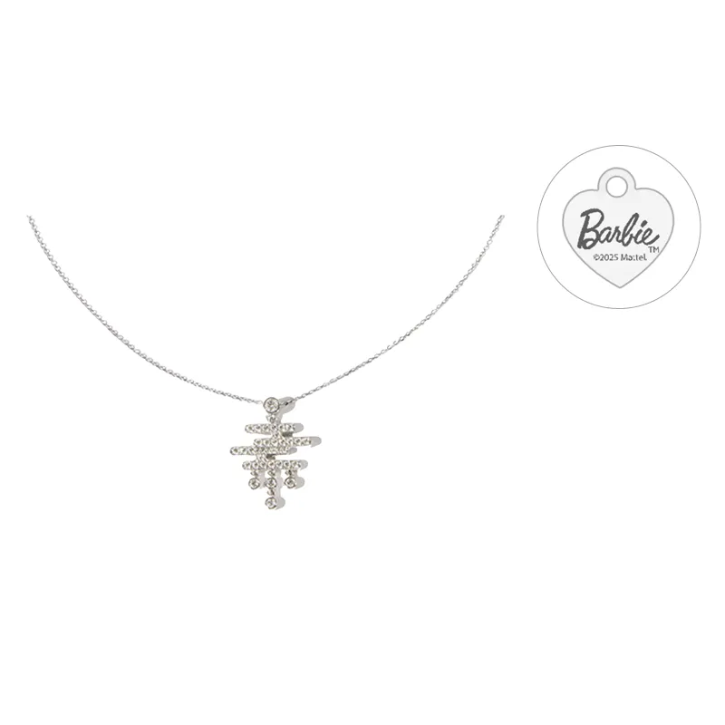Barbie S925 Silver Necklaces Women's-1