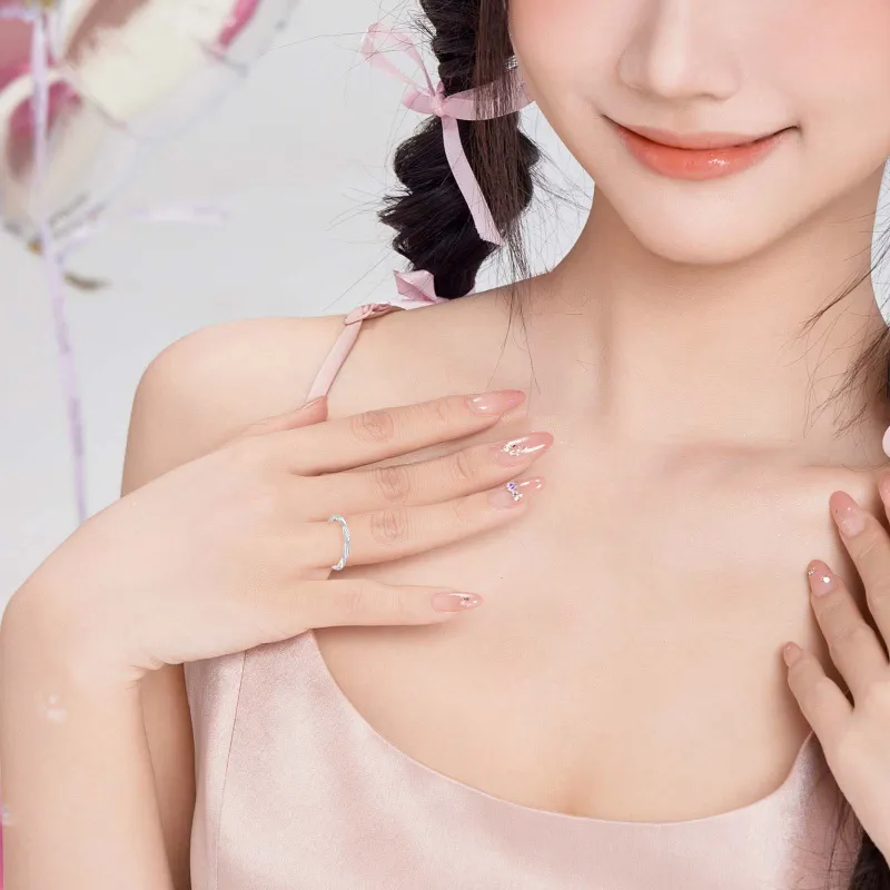 Barbie Synthetic Cubic Zirconia Rings Unisex-5