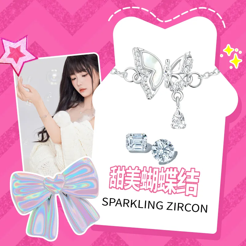 Barbie Synthetic Cubic Zirconia Bracelets Women's-3