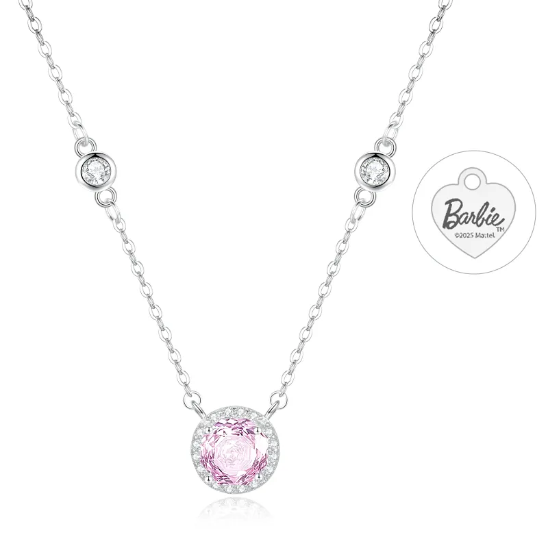 Barbie S925 Silver Necklaces Women's-6