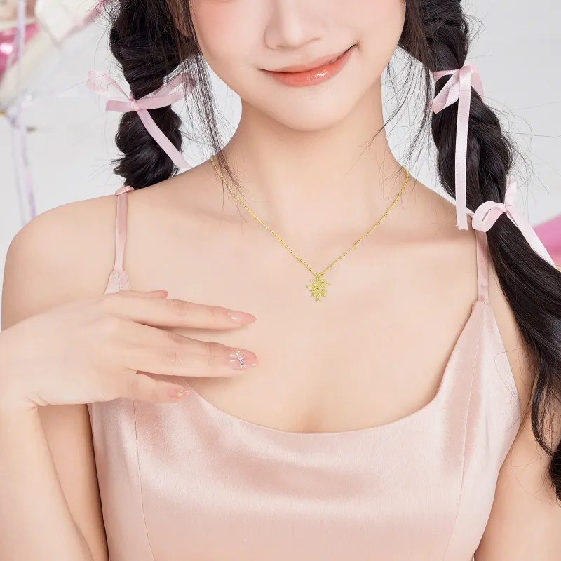 Barbie S925 Silver Necklaces Women's-9