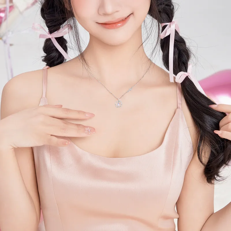 Barbie Synthetic Cubic Zirconia Necklaces Women's-2