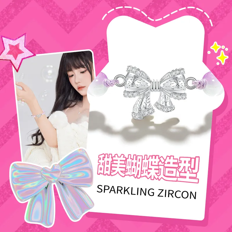 Barbie Colored Glaze Bracelets Women's-5