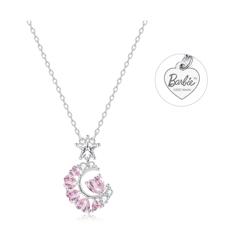 Barbie Synthetic Cubic Zirconia Necklaces Women's-6