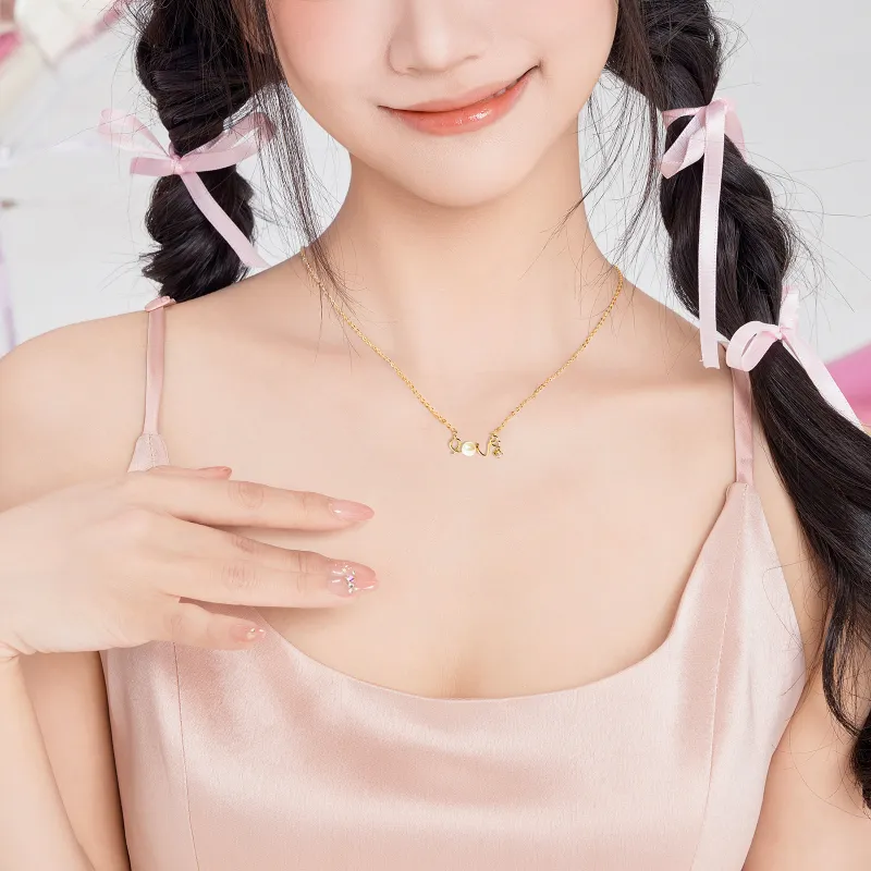 Barbie S925 Silver Necklaces Women's-2