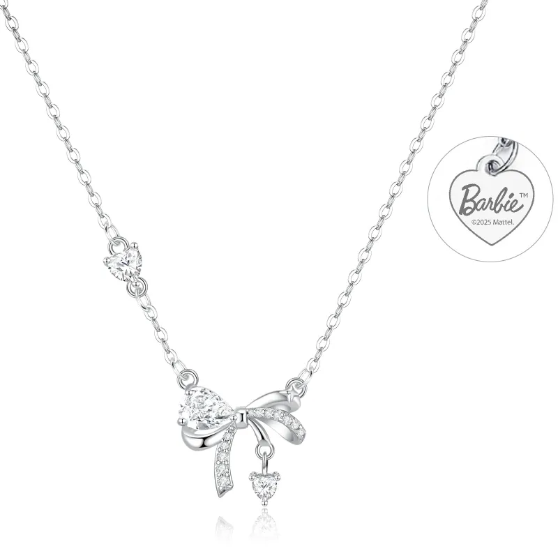Barbie 999 Fine Silver Necklaces Women's-3