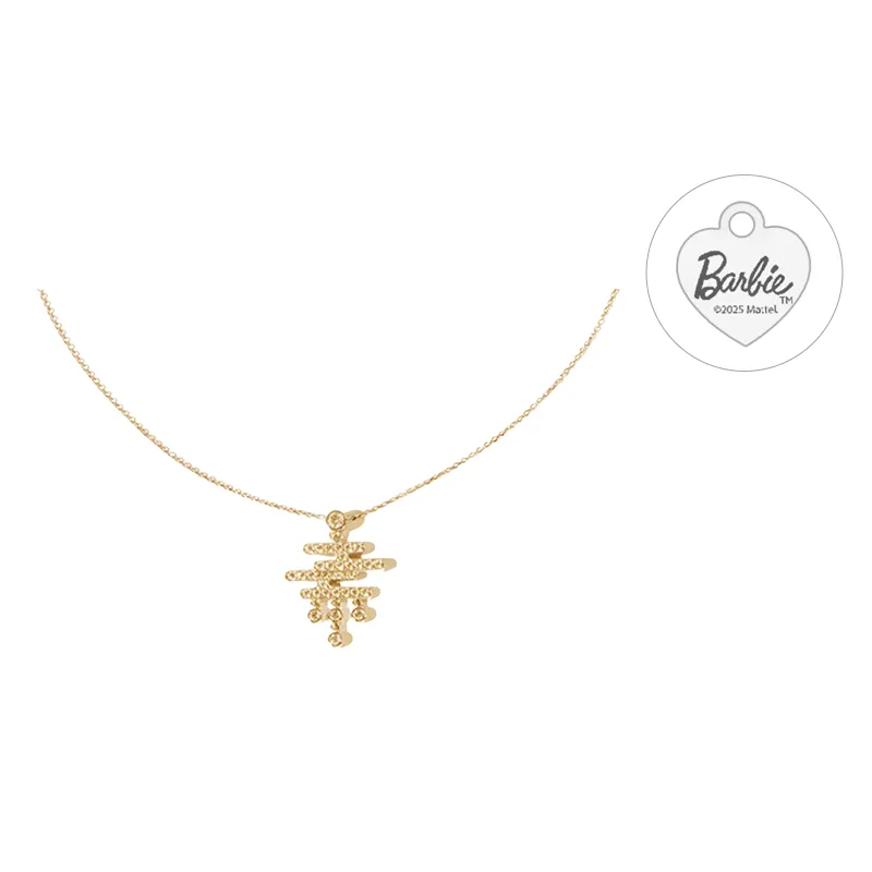 Barbie S925 Silver Necklaces Women's-7